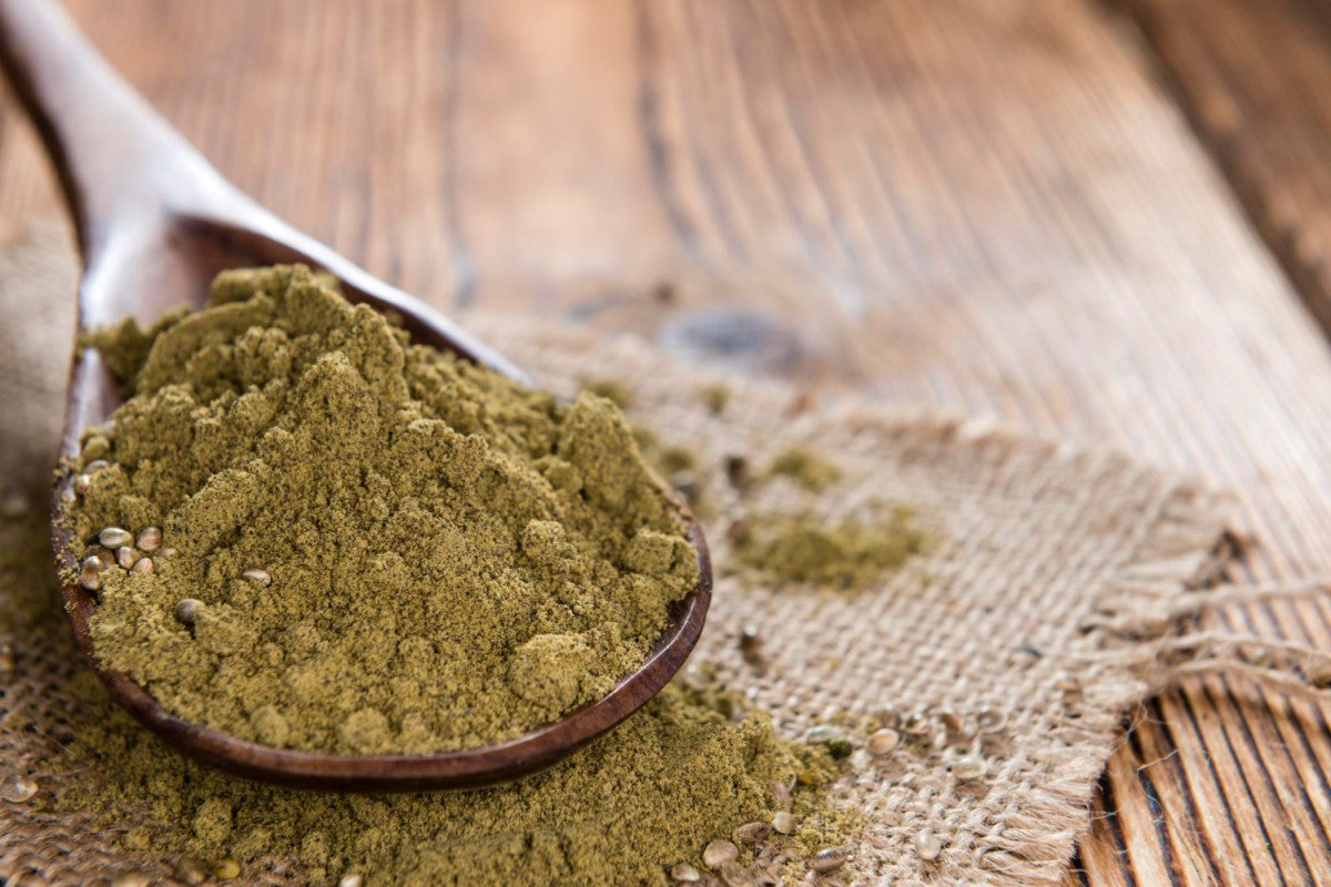 hemp seed powder