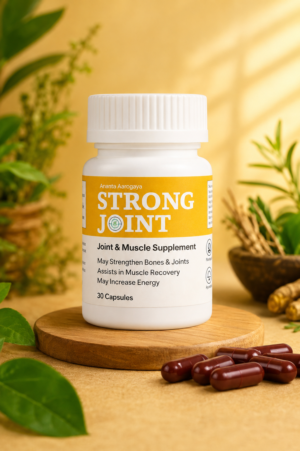 Ananta Arogya Strong Joint | Muscle & Joint Health Supplement