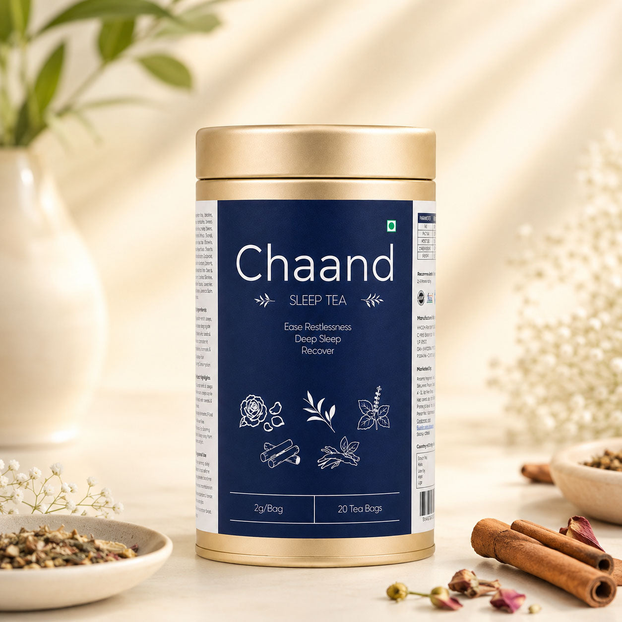 Channd Sleep Tea | Ease Restlessness | Deep Sleep | Recover