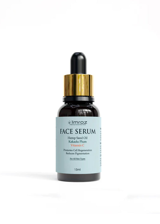 Imroz Face Serum with Vitamin C, Hemp Seed Oil & Kakadu Plum
