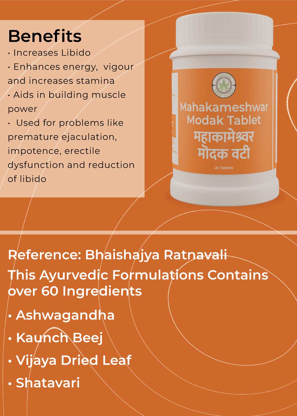 Benefits of mahakameshwar modak tablets