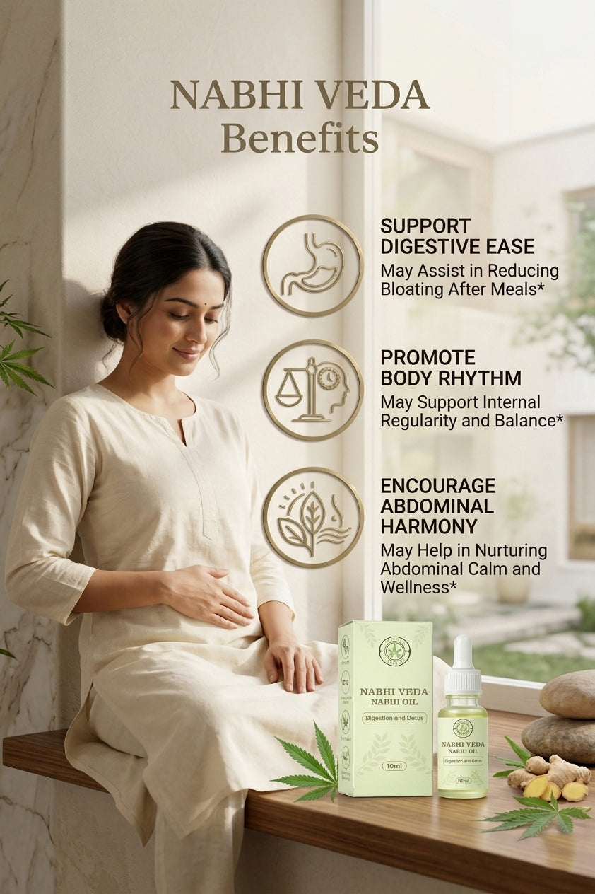 Ananta Arogya Nabhi Veda Nabhi Oil | Digestive Comfort & Gut Support