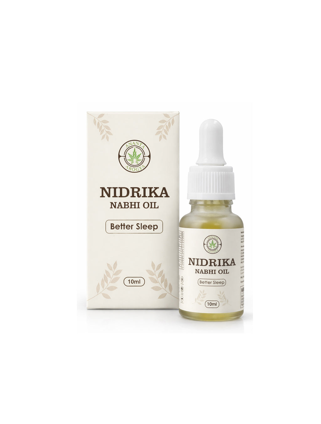 Ananta Arogya Nidrika Nabhi Oil | For Sleep Support, Relaxation & Stress Relief