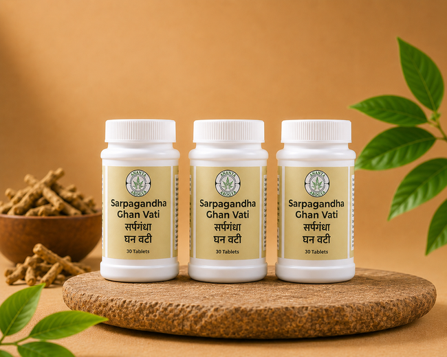 Sarpgandha Ghan Vati (Rx) | Pack of 3