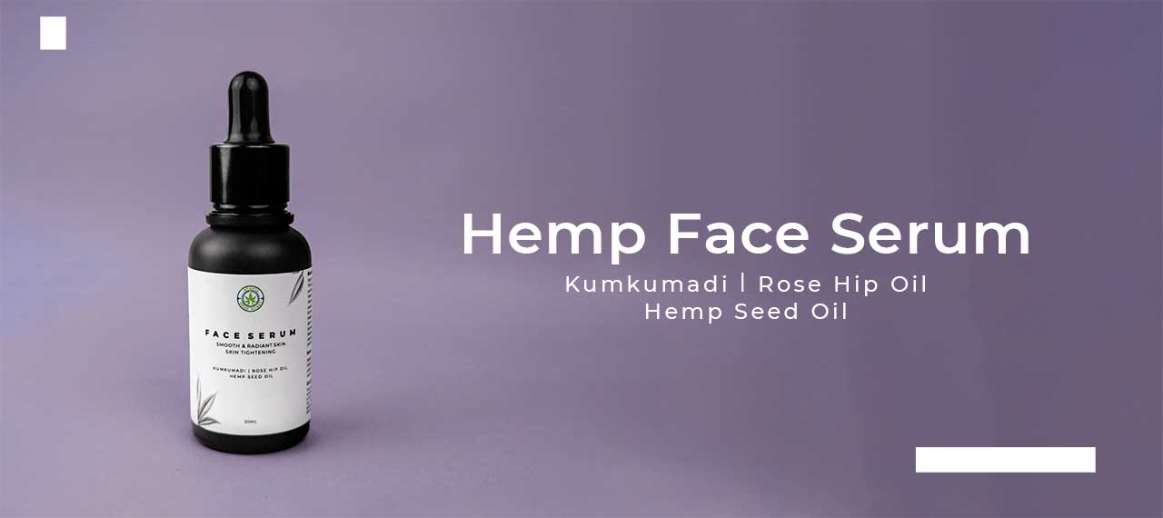 Ananta hemp face serum and their ingredients