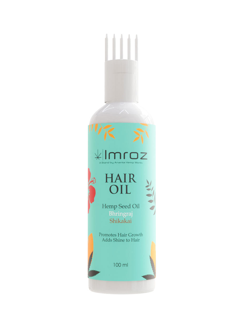 Imroz Hair Oil with Bhringraj, Hemp Seed Oil & Shikakai