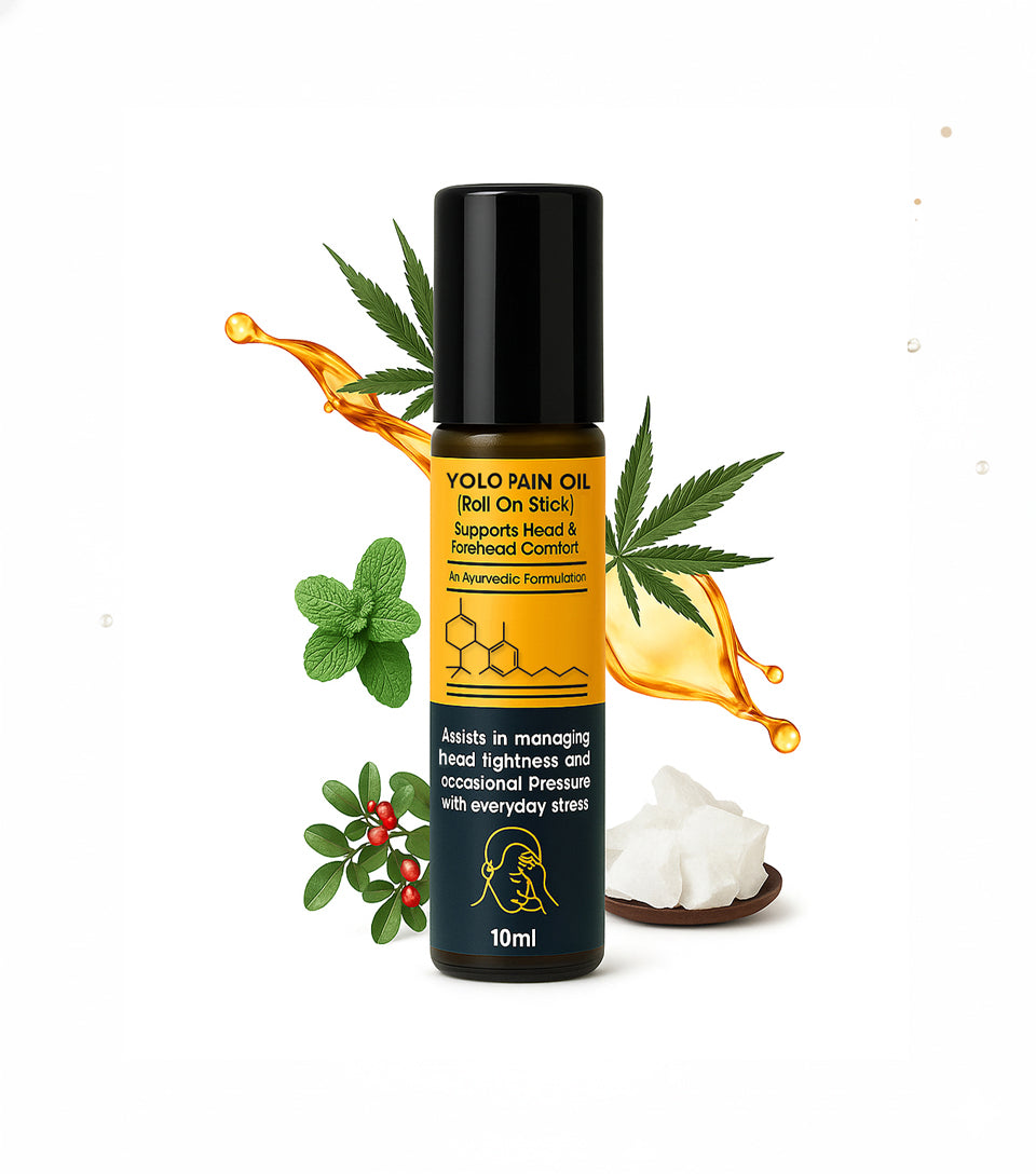 Yolo Pain Oil - Quick Migraine Relief | Instant Migraine Relief with Nature’s Best Ingredients