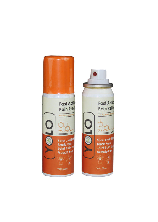 Fast Over Spray Yolo Fast Action Pain Relief Spray | Fast-Acting, Targeted Pain Relief ...