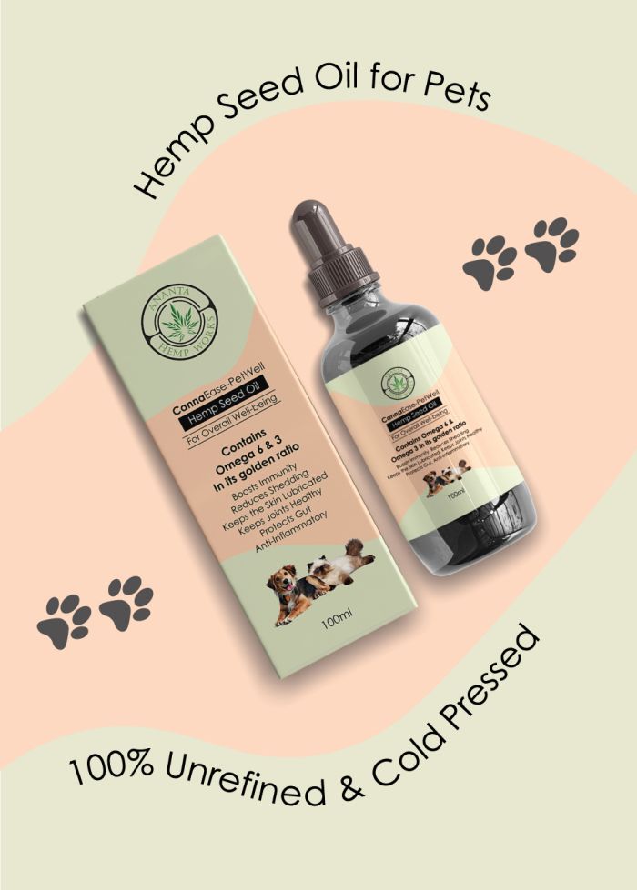 cold pressed hemp seed oil for dogs